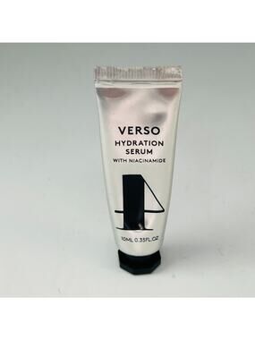 Verso N°4 Hydration Serum Hydrate Wrinkles Lines Redness Travel .35 oz 10ml New